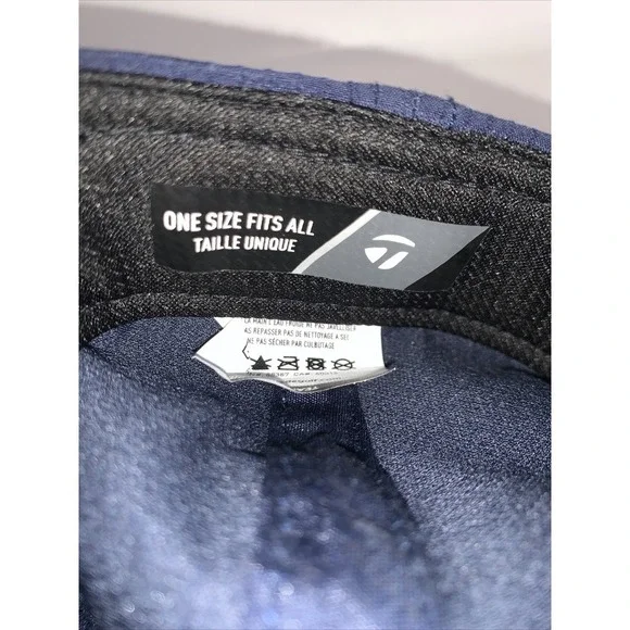 Tour authentic TaylorMade M5 Hat- TaylorMade Blue Golf Hat Adjustable - Picture 5 of 6